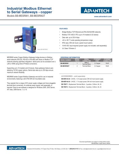 BB-MESR901 BB-MESR902T