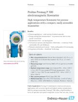 Proline Promag P 300 electromagnetic flowmeter