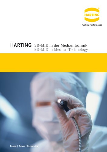 HARTING 3D-MID in Medical Technology