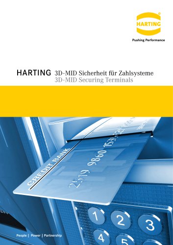 HARTING 3D-MID Securing Terminals