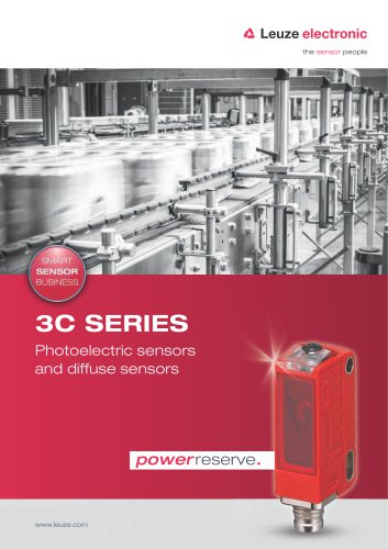 3C series – Photoelectric sensors and diffuse sensors