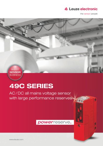 49C series - AC / DC all mains voltage sensor with large performance reserves