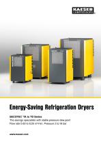 Energy-Saving Refrigeration Dryers SECOTEC®  TA to TD Series