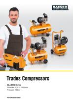 Trades Compressors CLASSIC series