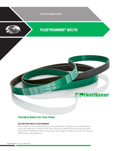 FleetRunner®Belts