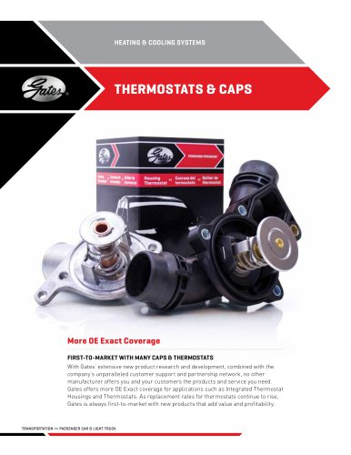 Thermostats and Caps