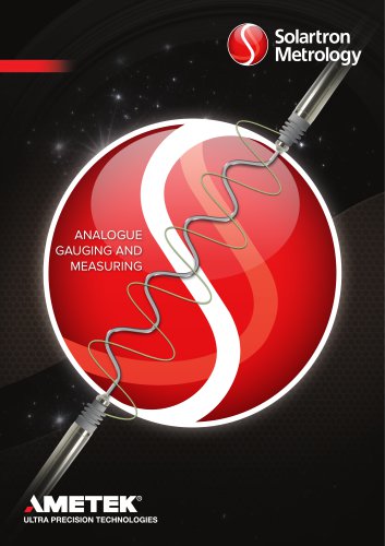 ANALOGUE GAUGING AND MEASURING