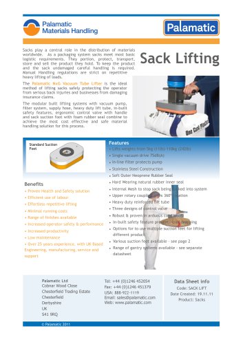 Sack Lifting