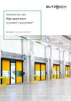 high-speed doors ECOSPRINT® NOVOSPRINT®