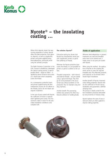 Nycote® ? the insulating coating ?