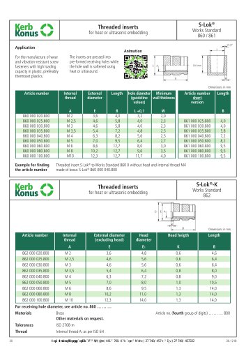 S-Lok® - K