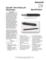 Durafet Non-Glass pH Electrodes specification