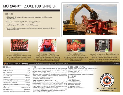 1200XL Tub Grinder 