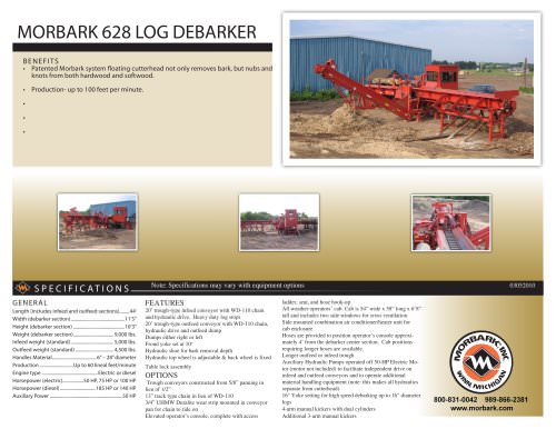 628 Debarker