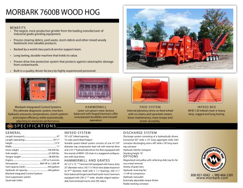 7600B Wood Hog