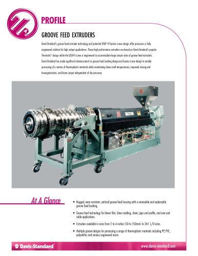 Groove Feed Extruders