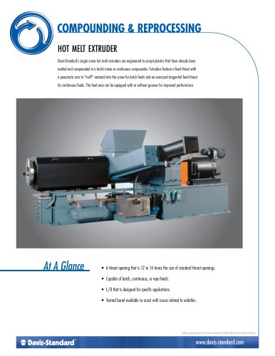 Hot Melt Extruders