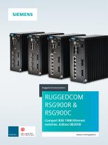 RUGGEDCOM RSG900C and RSG900R Compact Switches