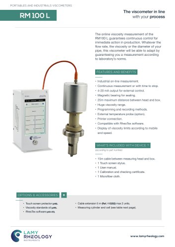 VISCOMETER RM 100 L