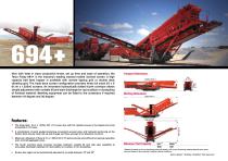 Terex® Finlay 694+