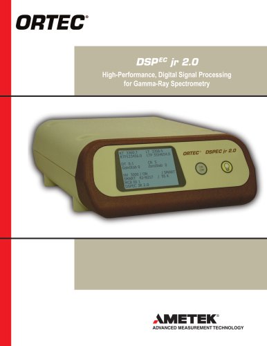 DSPEC jr 2.0 Digital Gamma-Ray Spectrometer