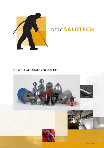 Sewer cleaning Nozzles