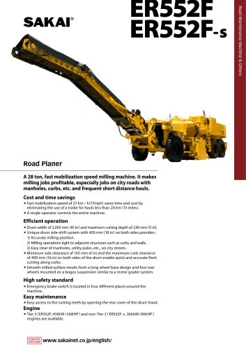 Road Planer