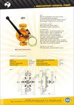 ATEX Semi rotary manual pump: AT1