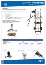 Pneumatics pumps for grease: GR4002x