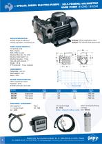 Special diesel electro pump: JEV2500 - JEV2501