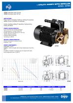 Utility pumps with impeller: JEP040 - JEP080