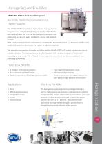 OMVE HP303 In-Line Homogenizer