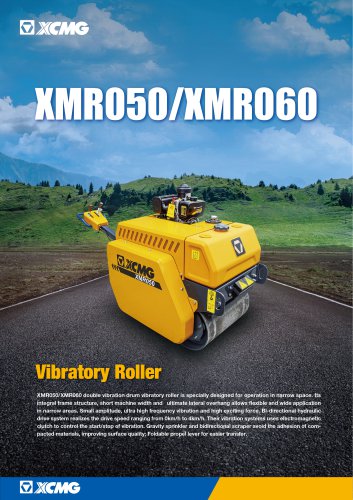 XCMG small hand road roller XMR050
