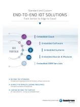 END-TO-END IOT SOLUTIONS