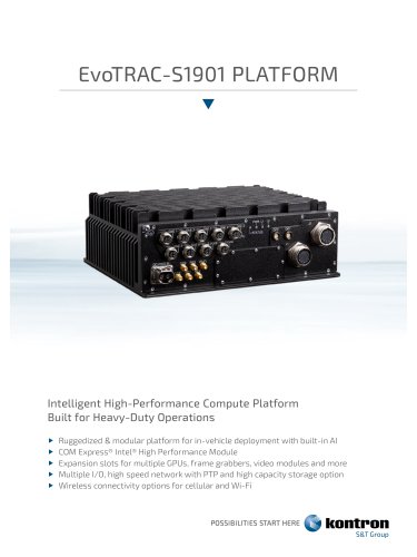 EvoTRAC-S1901 PLATFORM