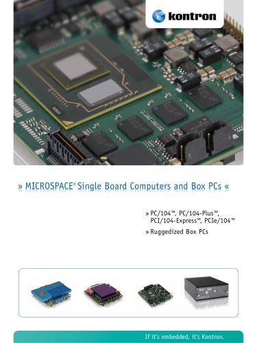 MICROSPACE® Single Board Computers and Box PCs