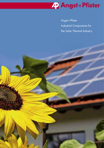 Industrial Components for the Solar Thermal Industry