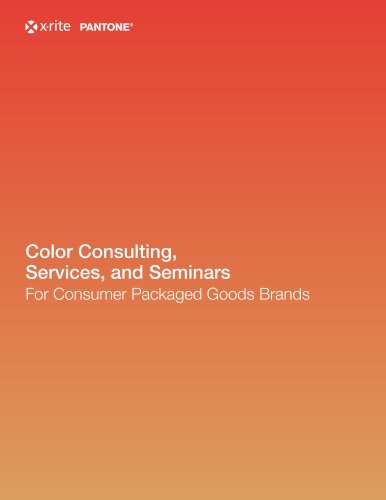 Brand Color Services Brochure