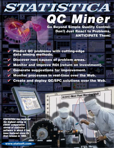 STATISTICA QC Miner