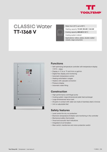 CLASSIC Water TT-1368 V 144 kW