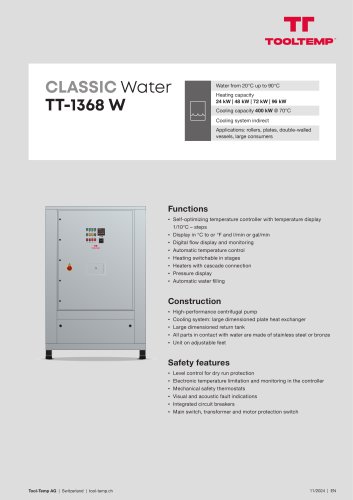 CLASSIC Water TT-1368 W