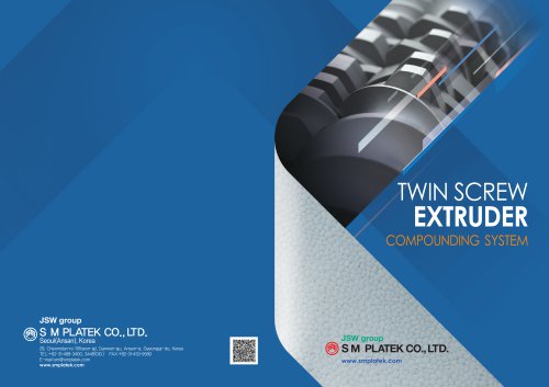 Catalogue: SMP Twin Screw Extruder "TEK"