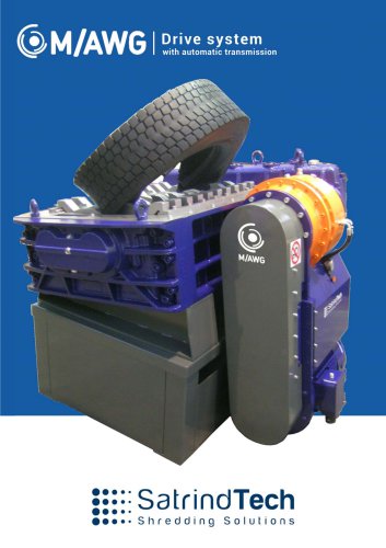 M/AWG SHREDDER DRIVE SYSTEM FOR K 50/M WITH AUTOMATIC TRANSMISSION