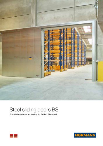 Steel sliding doors BS