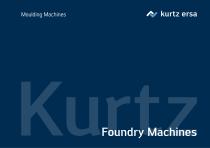 Catalogue Kurtz Foundry Machines