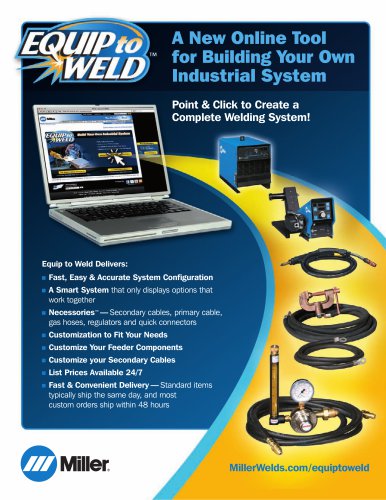 Equip to weld brochure