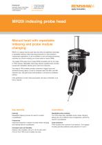 Flyer: MH20i indexing probe head