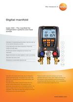 Digital manifold - testo 550