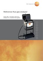 Reference flue gas analyzer - testo 360