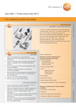 The industrial humidity transmitter - testo 6681